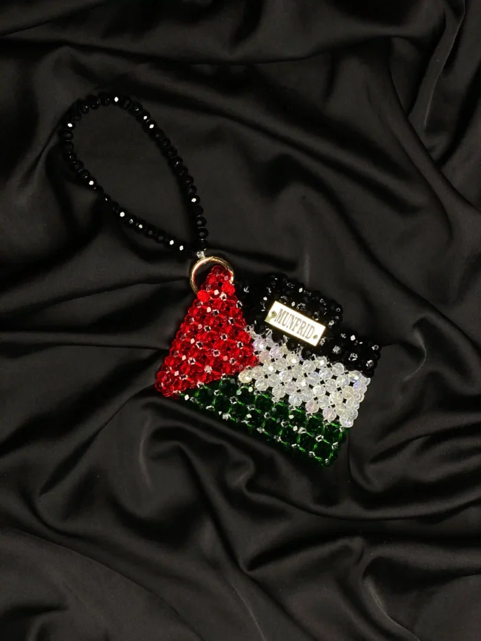 Palestine Beaded Wallet